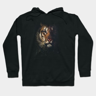 Digital Art - Bengal Tiger Hoodie